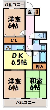 エスポア千種 間取り図