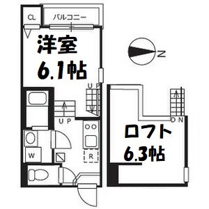 フレグラントオリーブ名城公園 間取り図