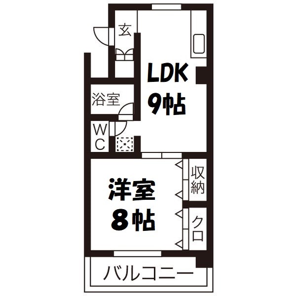 アベニュー２２ 間取り図