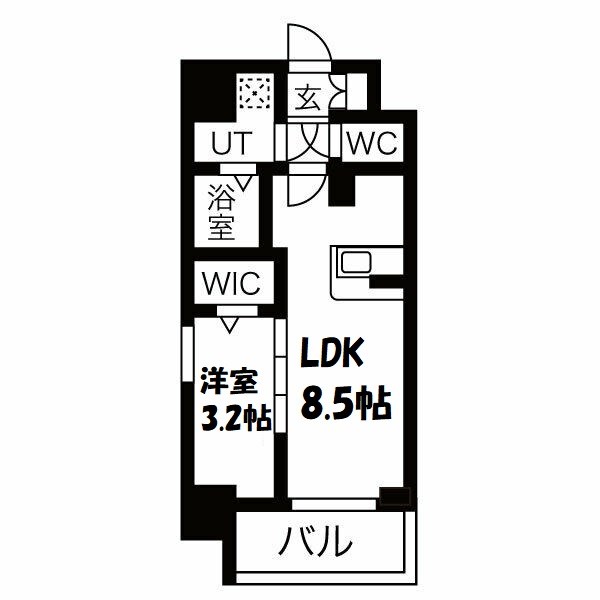 ファステート栄セントラル 間取り図