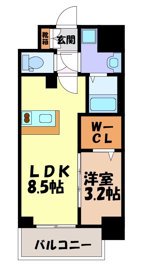 ファステート栄セントラル 間取り図