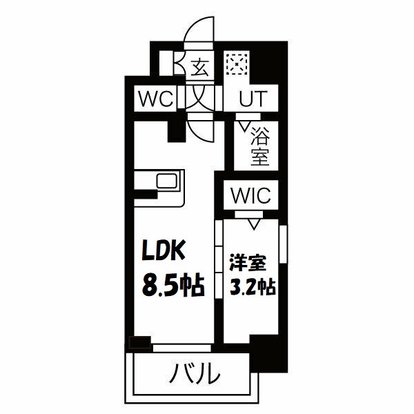 ファステート栄セントラル 間取り図