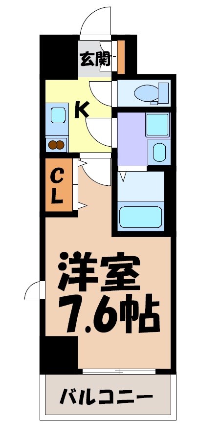 メイクス新栄 間取り図