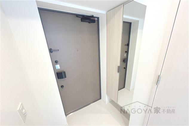 メイクス新栄 玄関