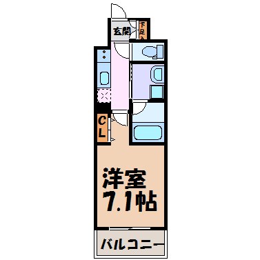 カンピオーネ御器所通 間取り図