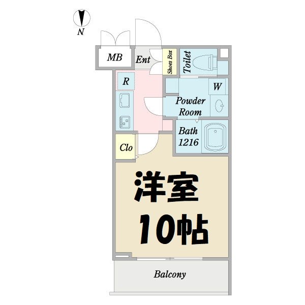 COZY山下通 間取り図