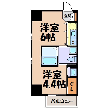 ラ・シュシュ覚王山 間取り図