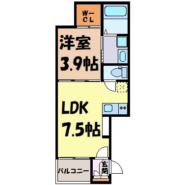 La Fille Gokiso 間取り図