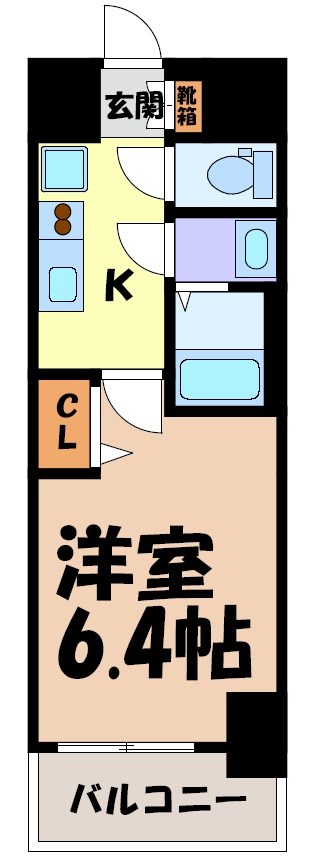 プレサンス新栄アーバンフロー 間取り