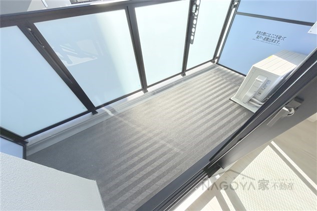 CREST TAPP新栄 ベランダ