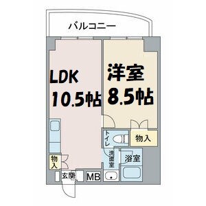ライフステージ徳川 間取り図