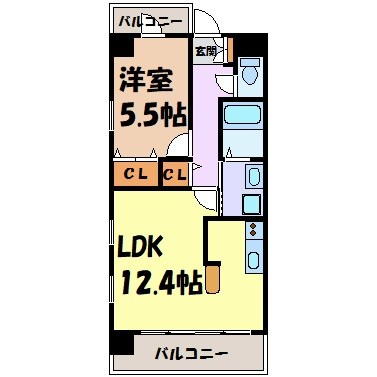 ソラナ平安 間取り図