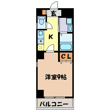 ＳＴＵＤＩＯナディア 間取り図