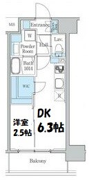 パートナーズ今池 間取り図