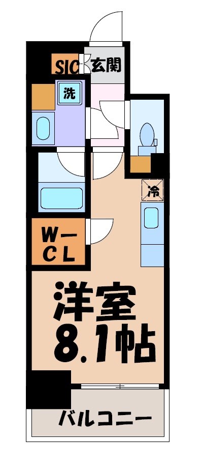 パートナーズ今池 間取り図