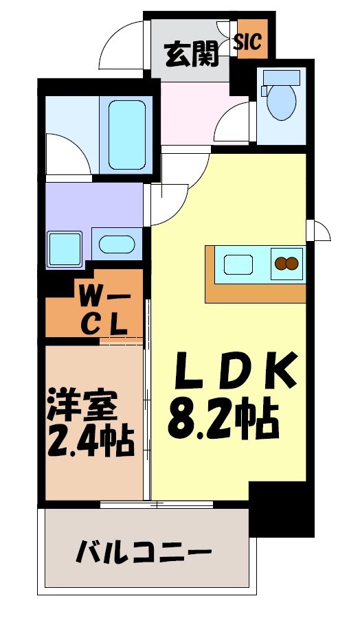 パートナーズ今池 間取り図