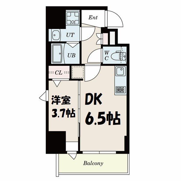 エスリードレジデンス上前津フロント 間取り図