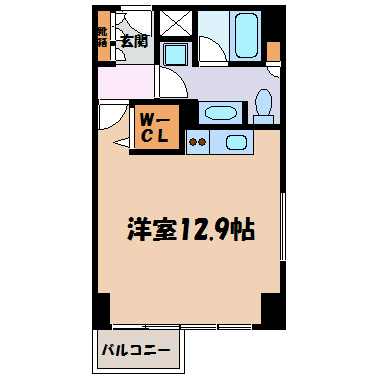 ミュプレ矢場町 間取り図