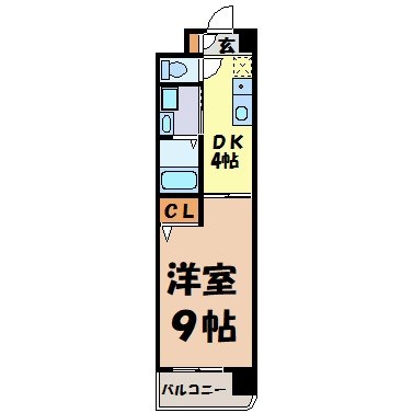 エクセルシオール栄 間取り図
