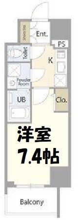 エスリード金山プルミエ 間取り図