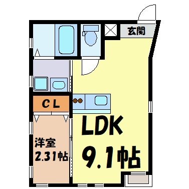 la maison de luce 間取り図