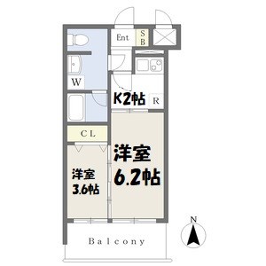 カレント茶屋が坂 間取り図