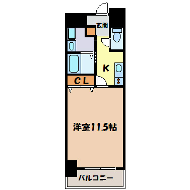 TQレジデンス名古屋錦 間取り