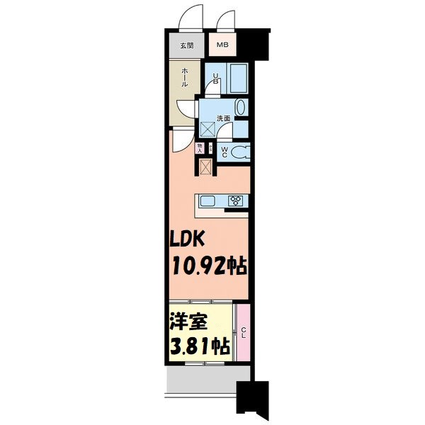 ロイジェント栄 間取り図
