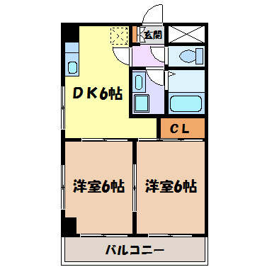 グランビル泉 間取り図