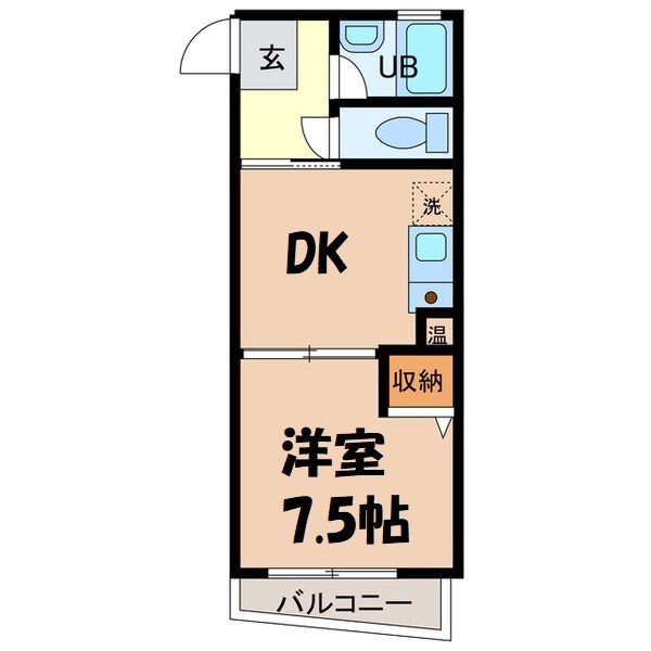 ナビオ杁中 間取り図