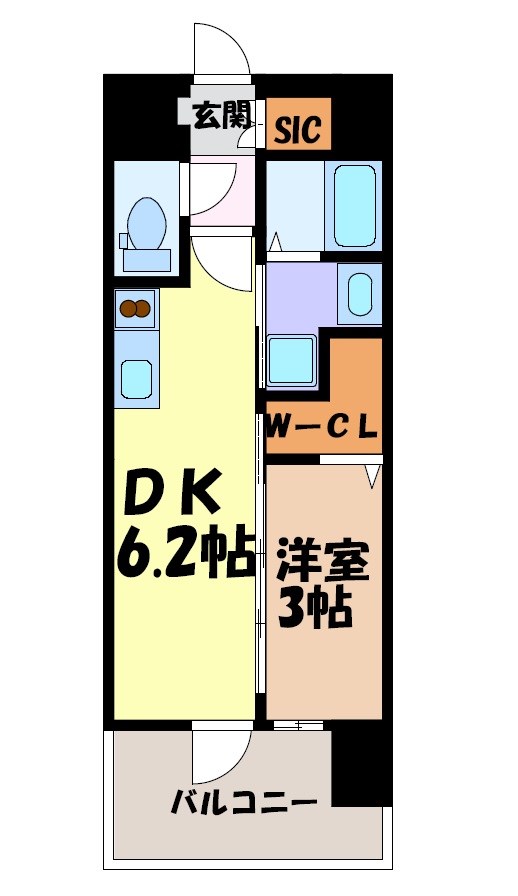 エステムコート名古屋セントリア 間取り図