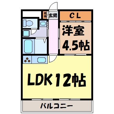 グリーンハウス吉 間取り