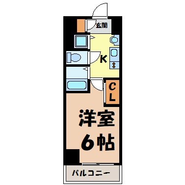 プレサンス鶴舞グリーンパーク 間取り図