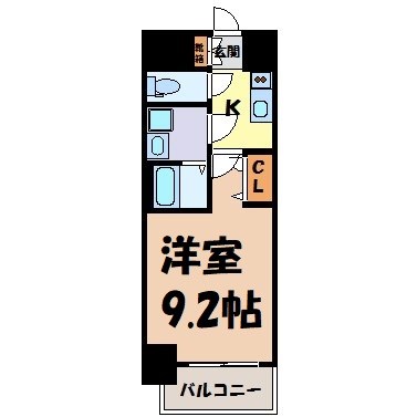 プレサンス栄フェル 間取り図