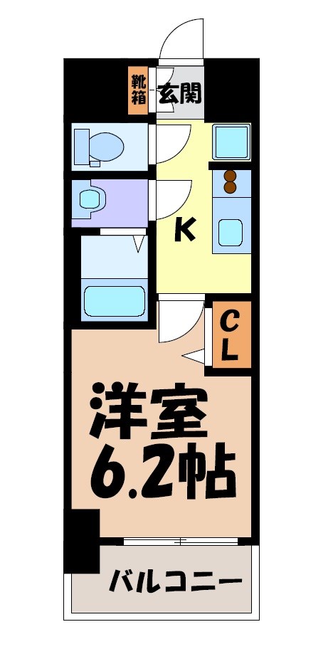 プレサンス新栄ユリシス 間取り図