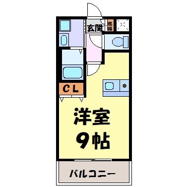 プレサンス名古屋駅前 間取り図