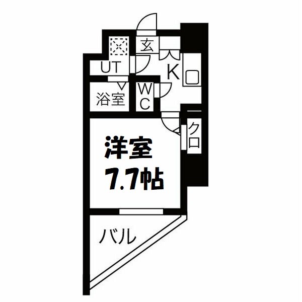 エスリード泉プレステージ 間取り図