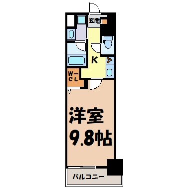 トレヴィ高岳 間取り図