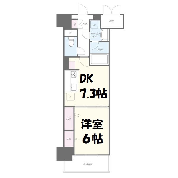 アロームドゥジョア 間取り図