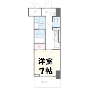 ブリリアコート金山 間取り図