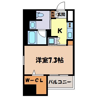 アビタシオン今池パルク 間取り図