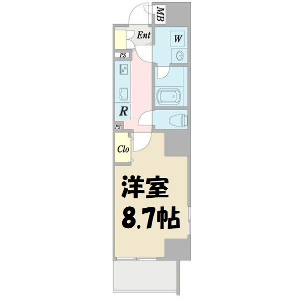 オークスクエア吹上 間取り図