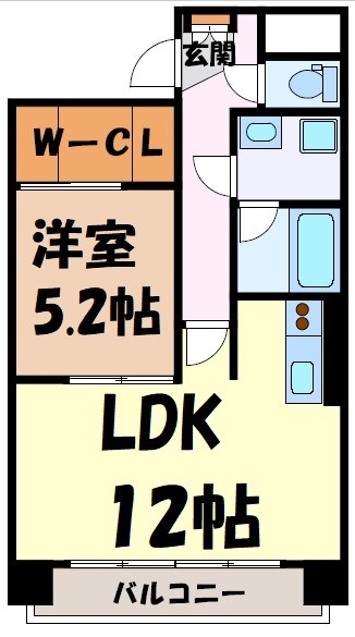 サンマンション鶴舞 間取り