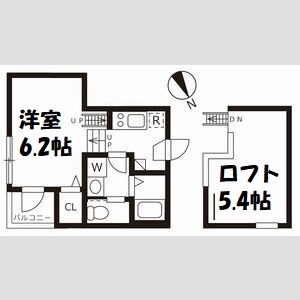 クレール城西 間取り図