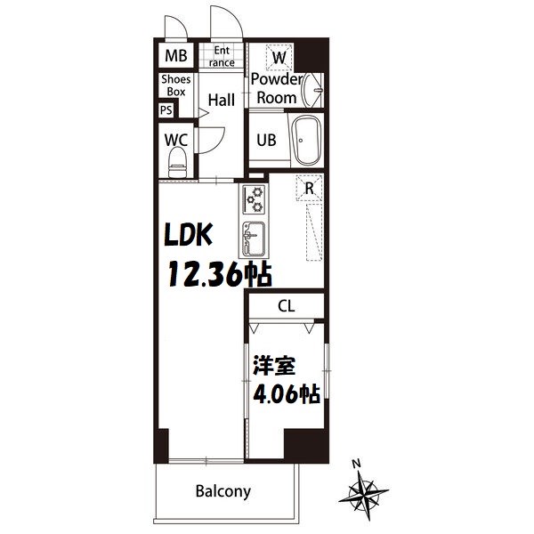 GRANDUKE東桜 間取り図
