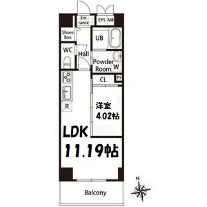 GRANDUKE東桜 間取り図