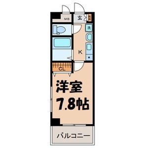 レジデンスTH浄心 間取り図