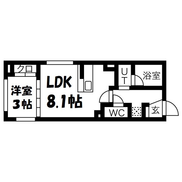 REFISIA太閤通 間取り図