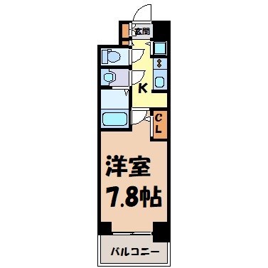 S-RESIDENCE葵Ⅱ 間取り図