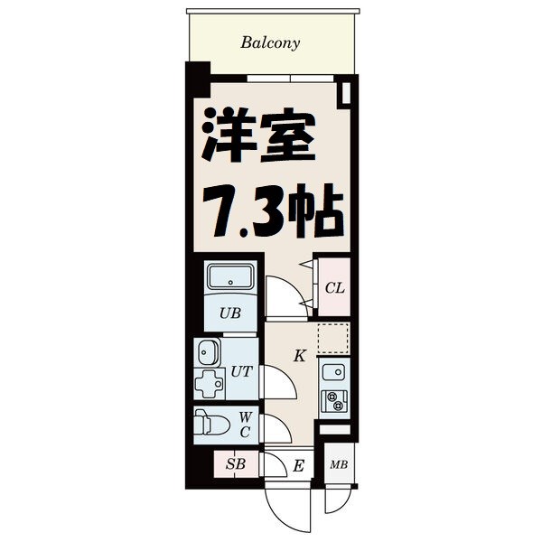 S-RESIDENCE志賀本通North 間取り図
